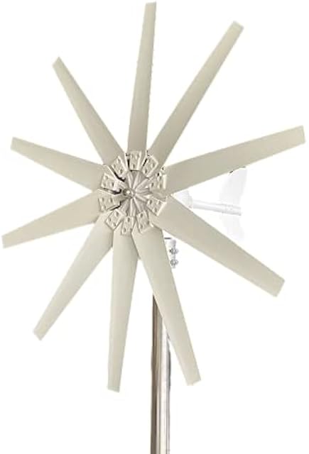 10000W Wind Turbine Generator 10 Blades Free Energy Windmill 12V 24V 48V Wind Power with Controller for Home Outdoor Camping Use Recensie