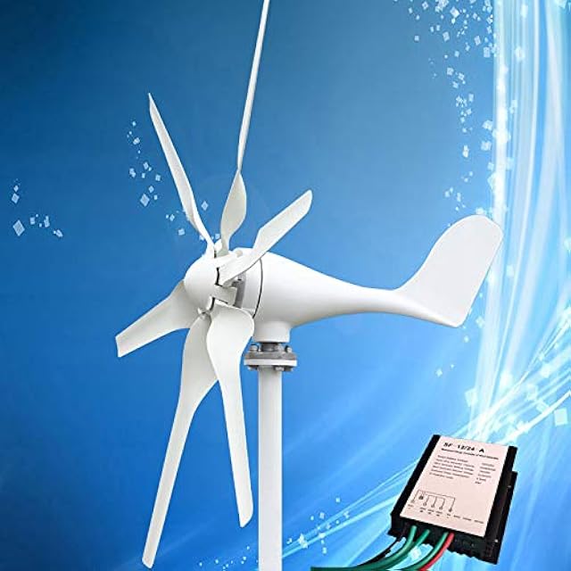 Wind Generator 400W Wind Turbine with 6PCS Blades + Wind Generator Charge Controller, For Marine and Land Recensie