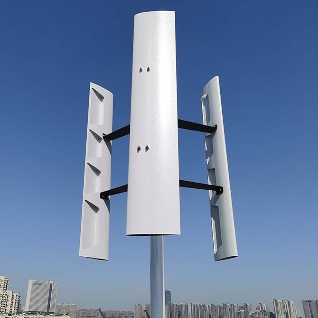 600W Wind Turbine 12v 24v 48v Vertical Axis Permanent Maglev Wind Generator With MPPT Controller For Homeuse Windmill (12V with Controller) Recensie
