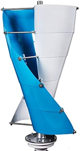 600W Vertical Wind Turbine, Low Torque Generator 12V 24V 48V with FREE CONTROLLER,Blue,24v Recensie