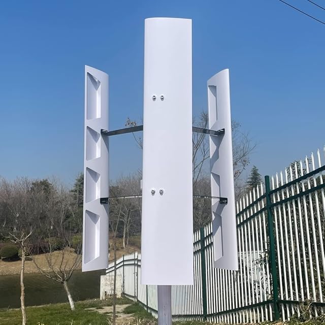 800W Wind Turbine Vertical: Revolutie in Thuisenergie? 6 800W Wind Turbine Vertical 12V 24V 48V Permanent Maglev Wind Generator 3 Blades With MPPT Controller Homeuse Free Energy (24V - 800W) Recensie