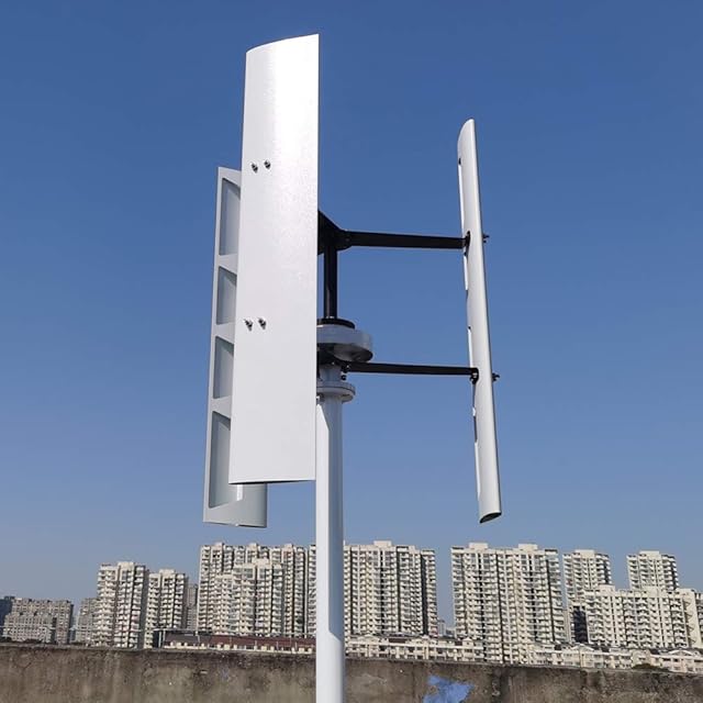 800W Vertical Wind Turbine 12V 24V 48V Axis Permanent Maglev Wind Generator With MPPT Controller (12V with MPPT Controller) Recensie