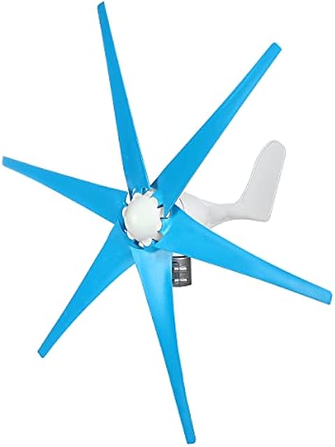 S5 9800W 3/6 Blades 12V Wind Turbine Generator Kit + Charge Controller Hoop Type Wind Turbine Generator Windmill Energy Recensie