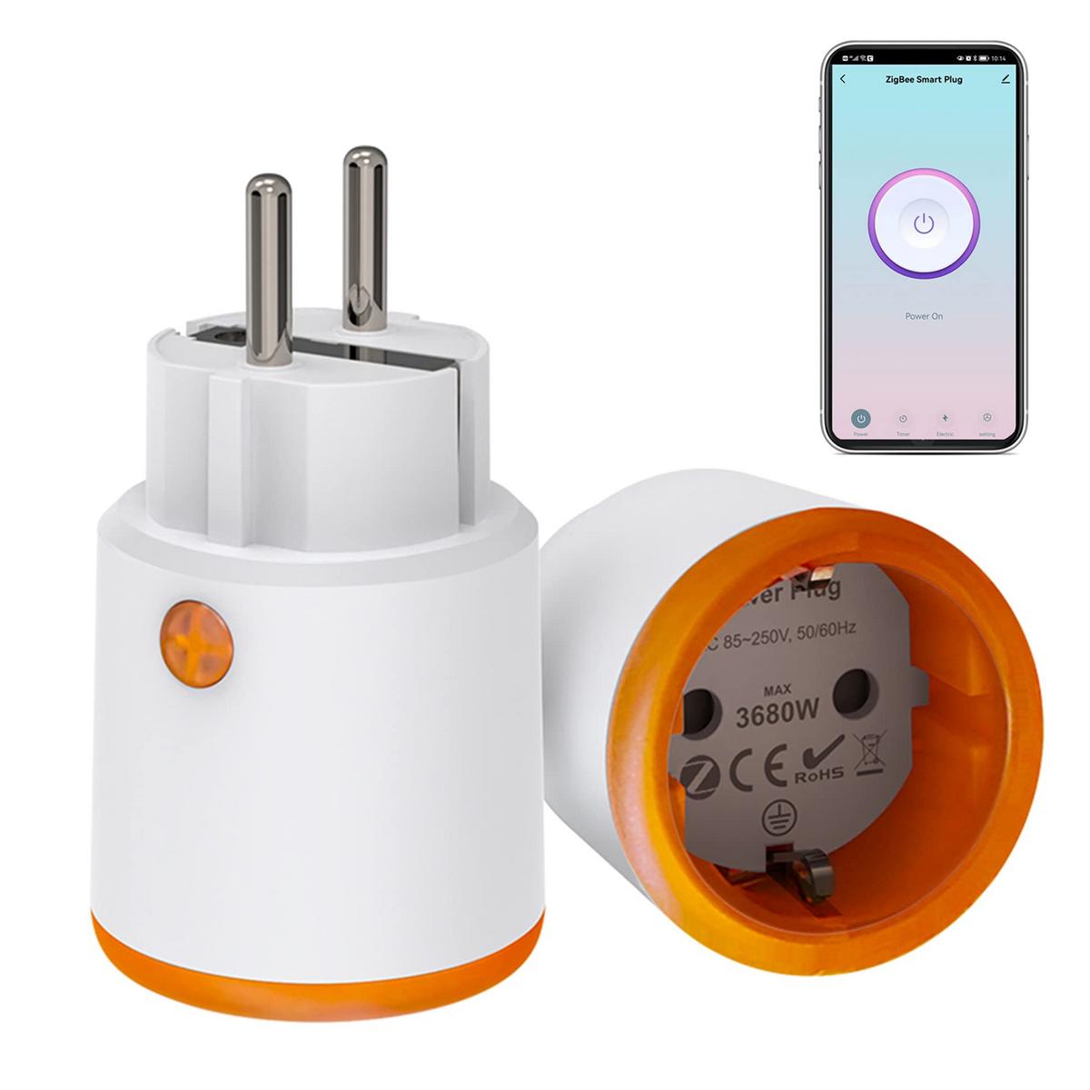 Smart Power Plugs: Zigbee Slimme Stekker Recensie - De Beste Keuze? 7 SENCKIT Zigbee slimme stekker