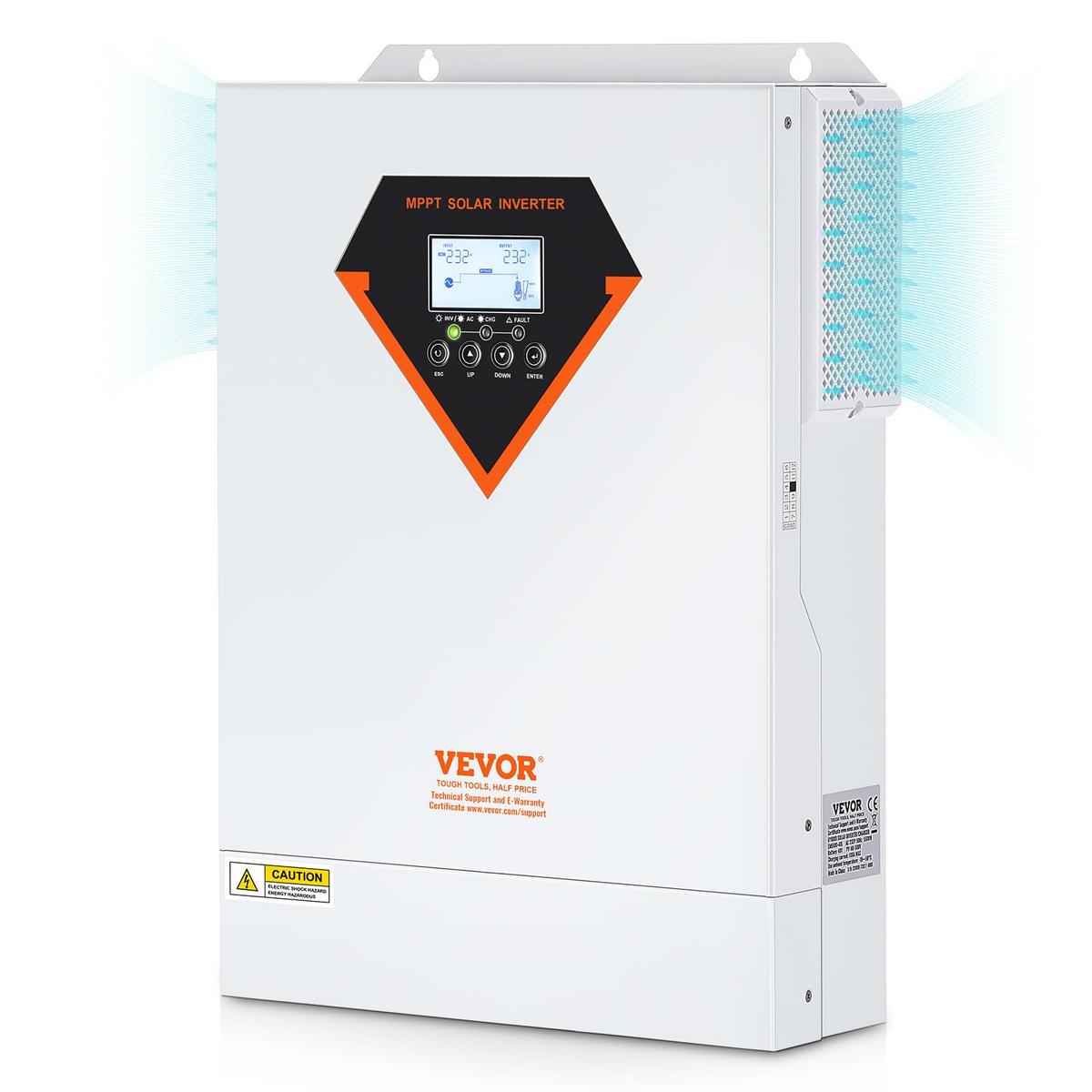 VEVOR Hybride omvormer 5500W: De Ultieme Keus? 3 VEVOR hybride zonne-omvormer