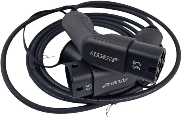 Evandy Laadkabel Type 2-1 fase Recensie: De Beste Keus? 5 Premium Evandy Charging Cable Type 2-1 phase - 16A - 5 Meter - Suitable for all cars Recensie