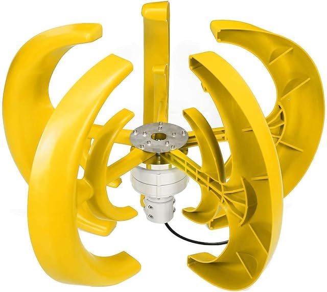 Horizontal Home Wind Turbines Wind Generator Power Windmill Energy Turbines Charge,5 Blades 12/24V Max 4000W for Home Camping Recensie