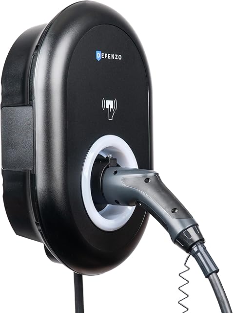 Wallbox Defenzo AC22 Recensie: De Beste EV-Lader? 8 Wallbox Defenzo AC22 charger, cable 5 m, type 2, adjustable power 7-22 kW Recensie