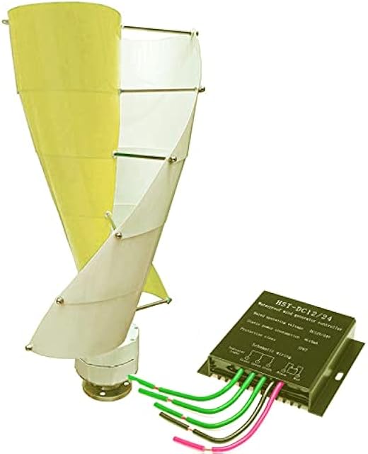 Wind Generator Turbine, 10000W Withhigh Power Wind Turbine Vertical Axis Car Windward Lantern Wind Generator Kit for Home, Boat Recensie
